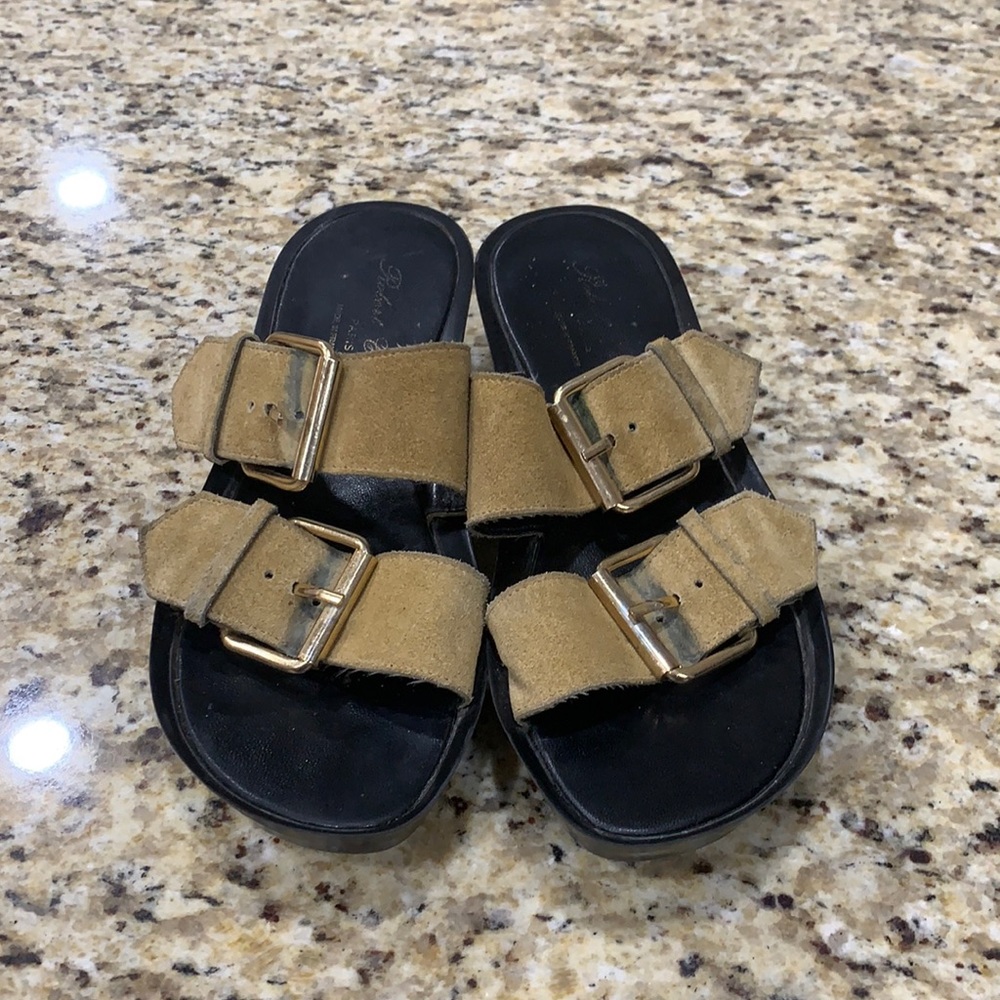 Robert Clergerie buckle slides